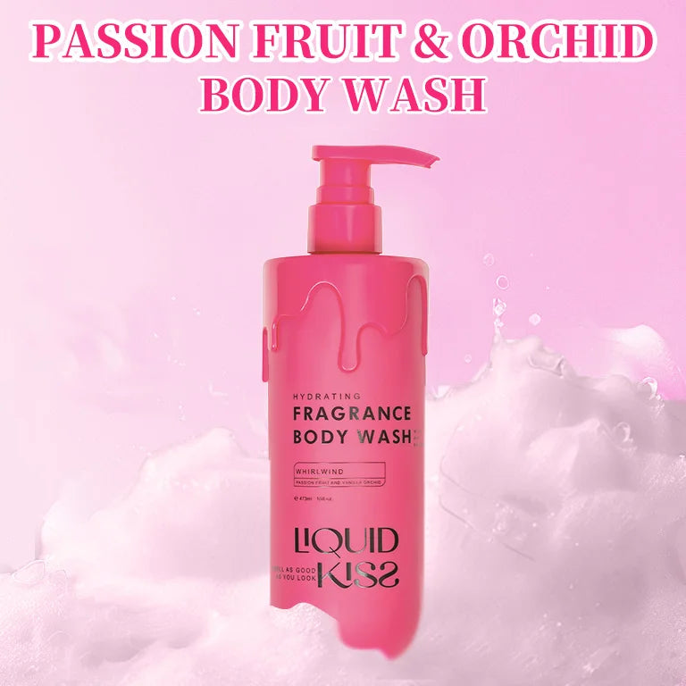 LIQUID KISS Body Wash for Women Oat Extract