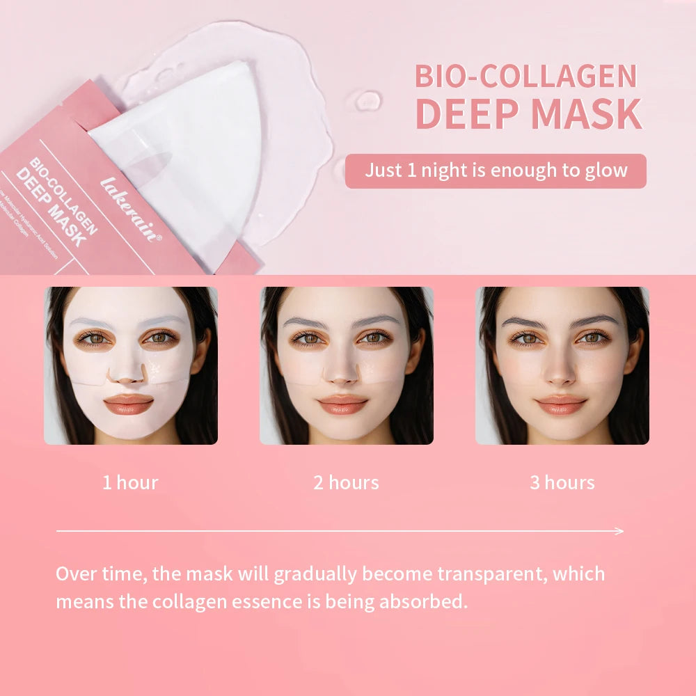 Bio-Collagen Real Deep Overnight Hydrogel Mask