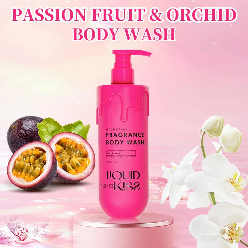 LIQUID KISS Body Wash for Women Oat Extract