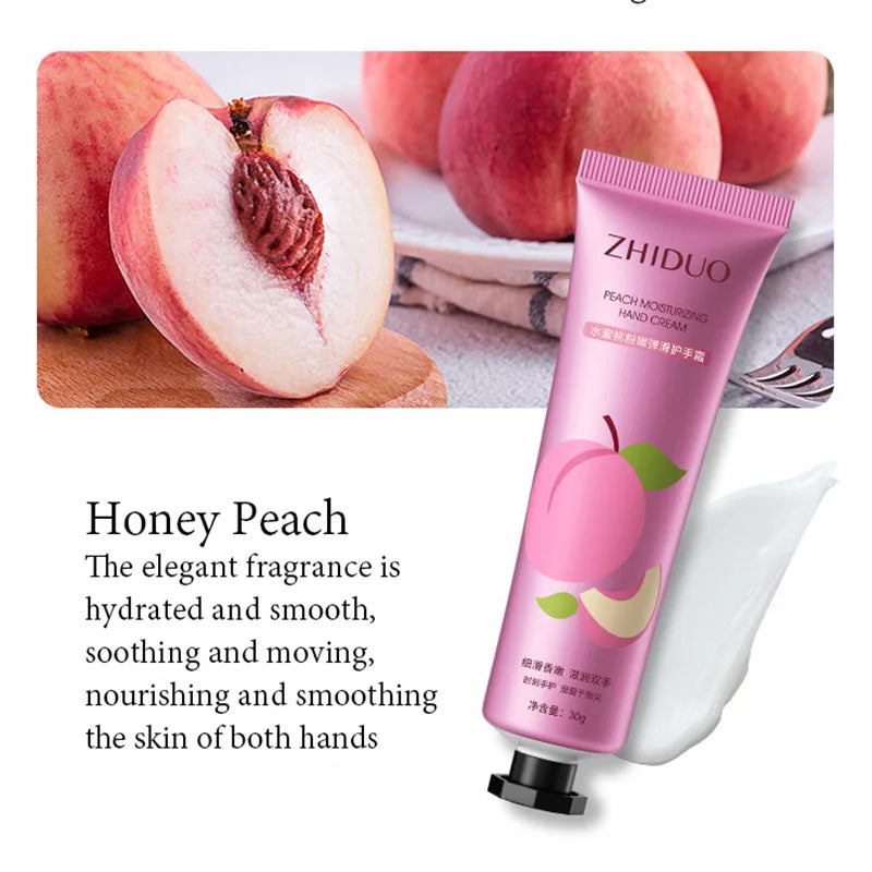 10pcs Fruit and Flower Fragrance Hand Cream