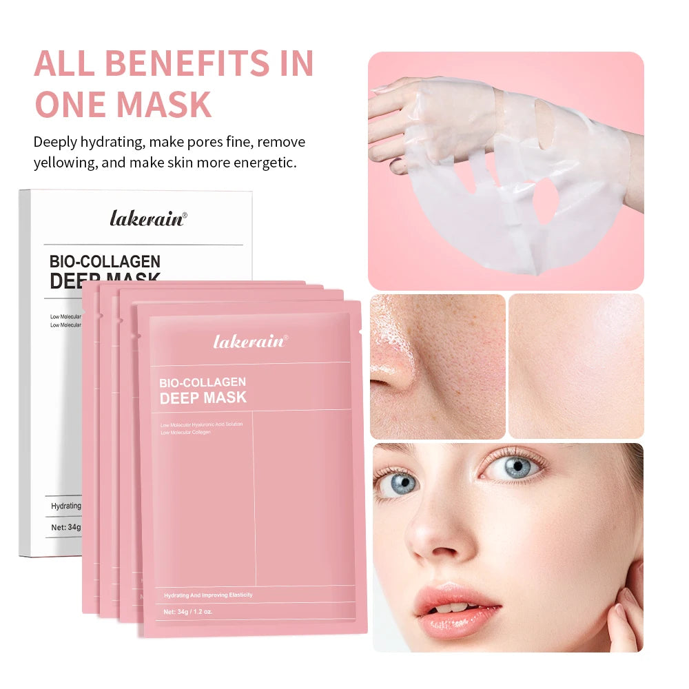 Bio-Collagen Real Deep Overnight Hydrogel Mask