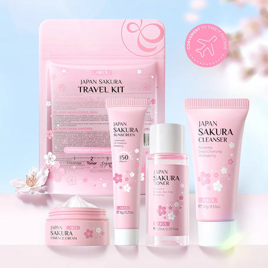 Japan Sakura Face Care Mini Travel Kit