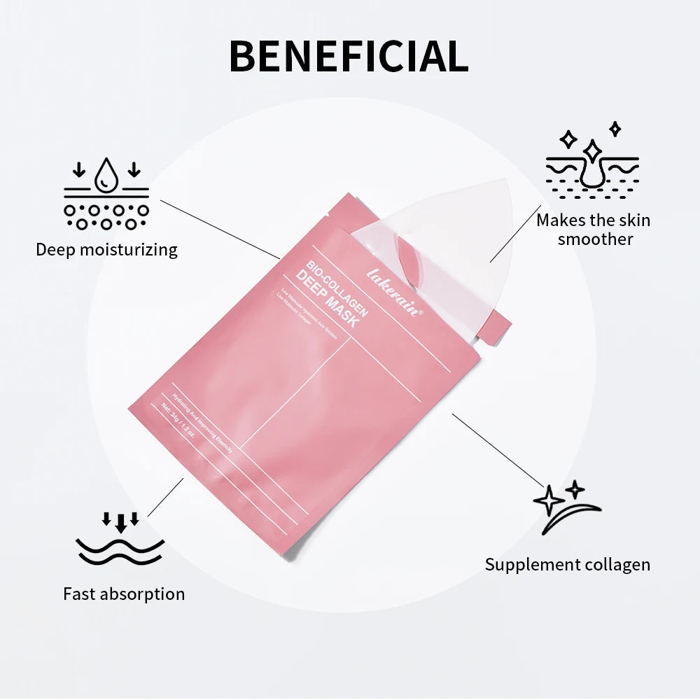 Bio-Collagen Real Deep Overnight Hydrogel Mask