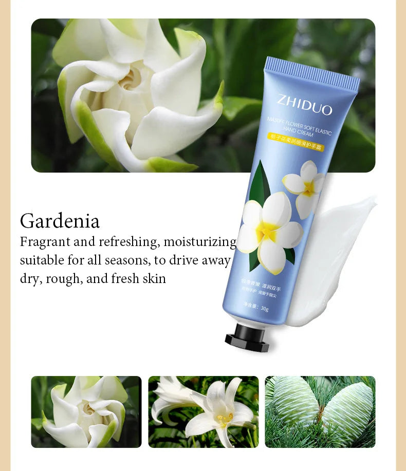 10pcs Fruit and Flower Fragrance Hand Cream