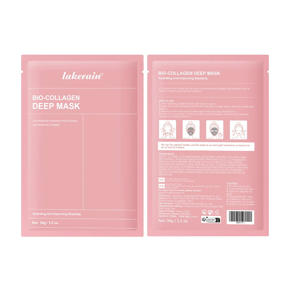 Bio-Collagen Real Deep Overnight Hydrogel Mask