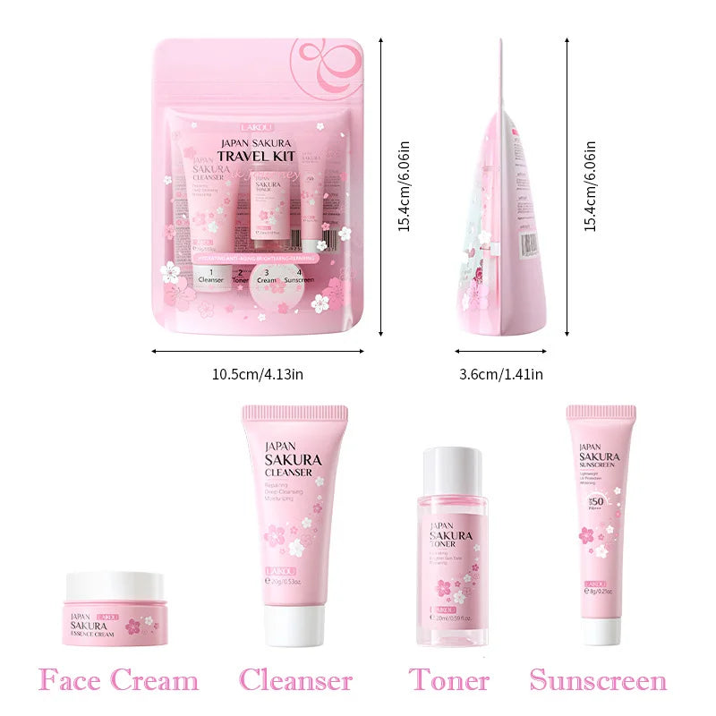 Japan Sakura Face Care Mini Travel Kit